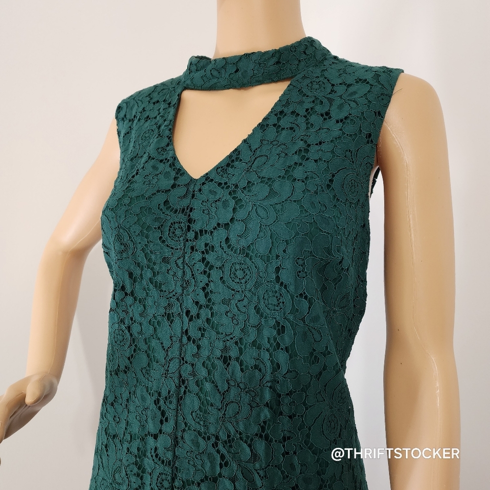 Green Lace Dress